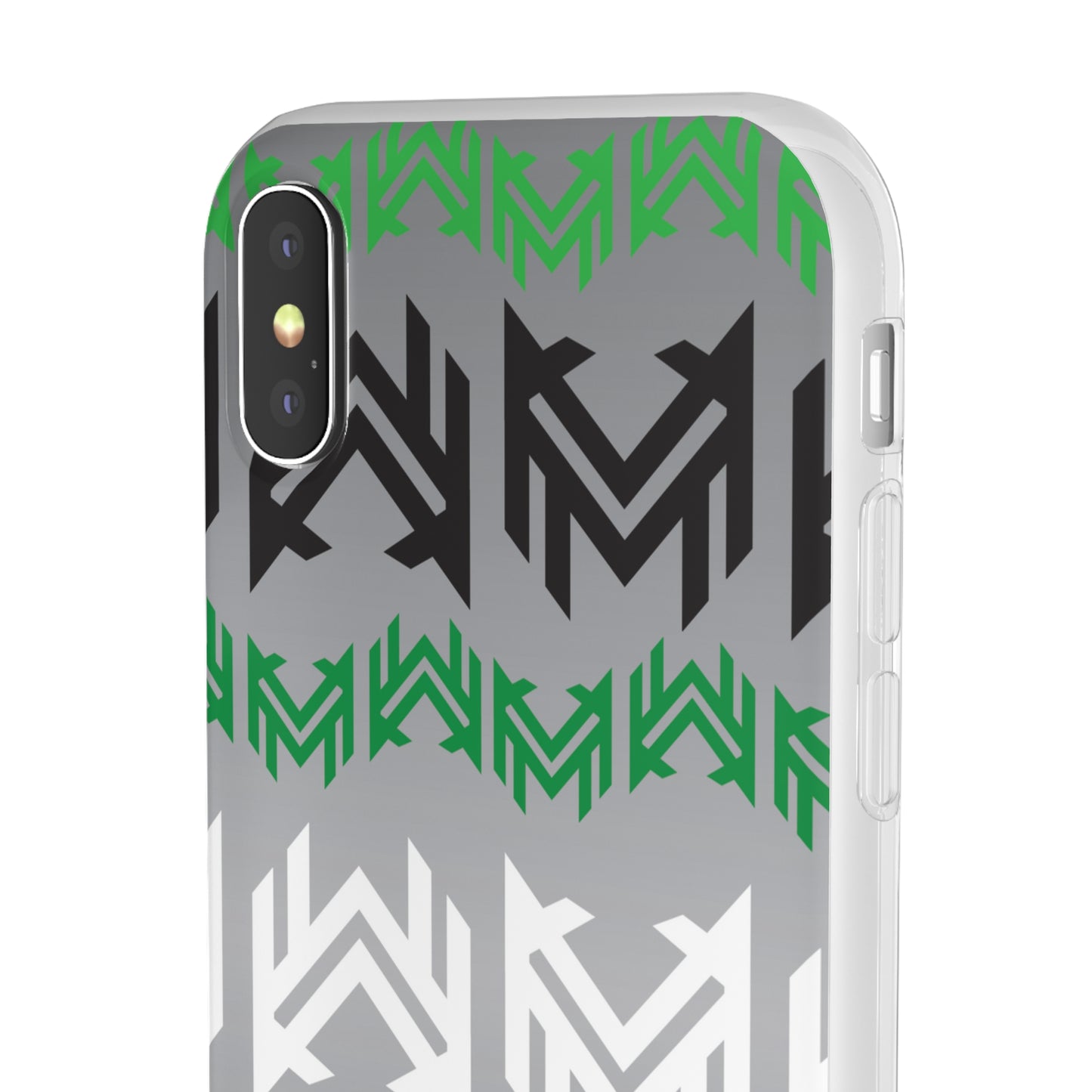 Mavrix Grey Pattern - Flexi Cases