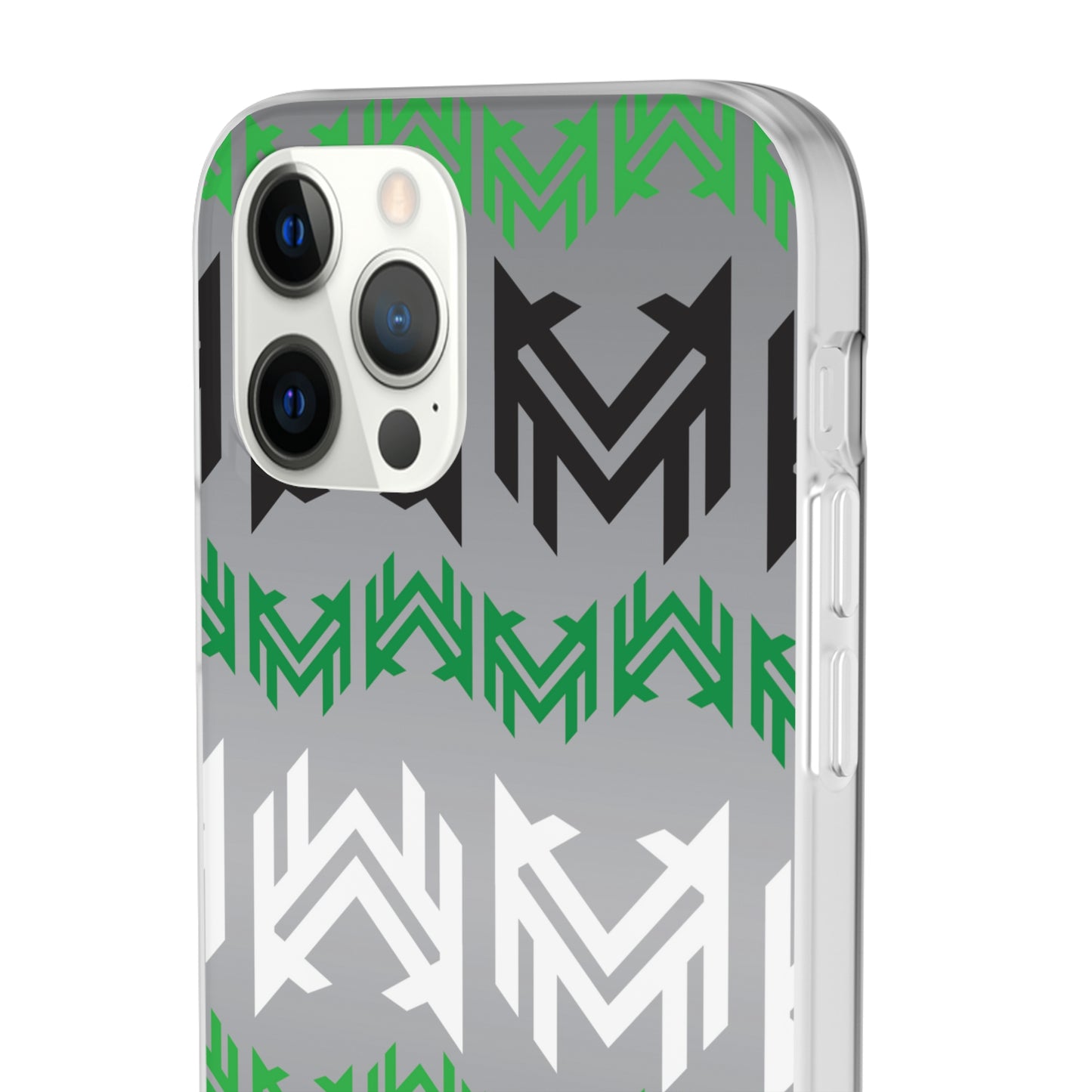 Mavrix Grey Pattern - Flexi Cases