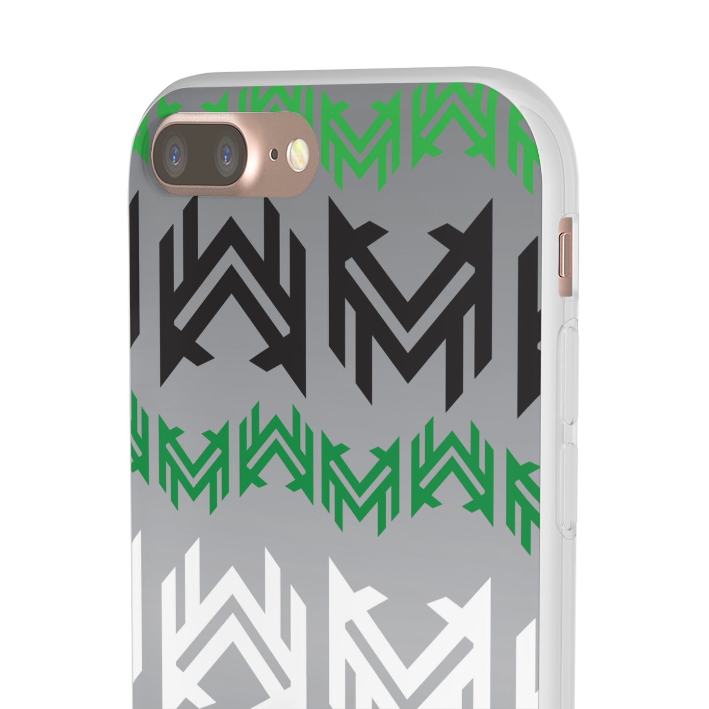 Mavrix Grey Pattern - Flexi Cases