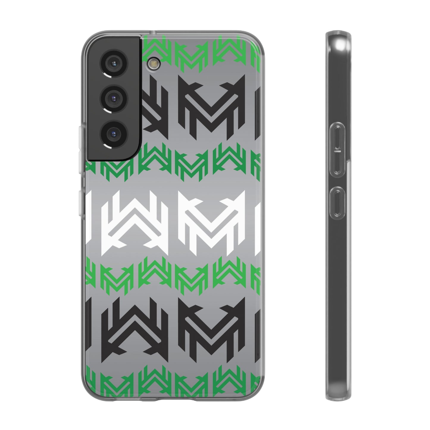 Mavrix Grey Pattern - Flexi Cases