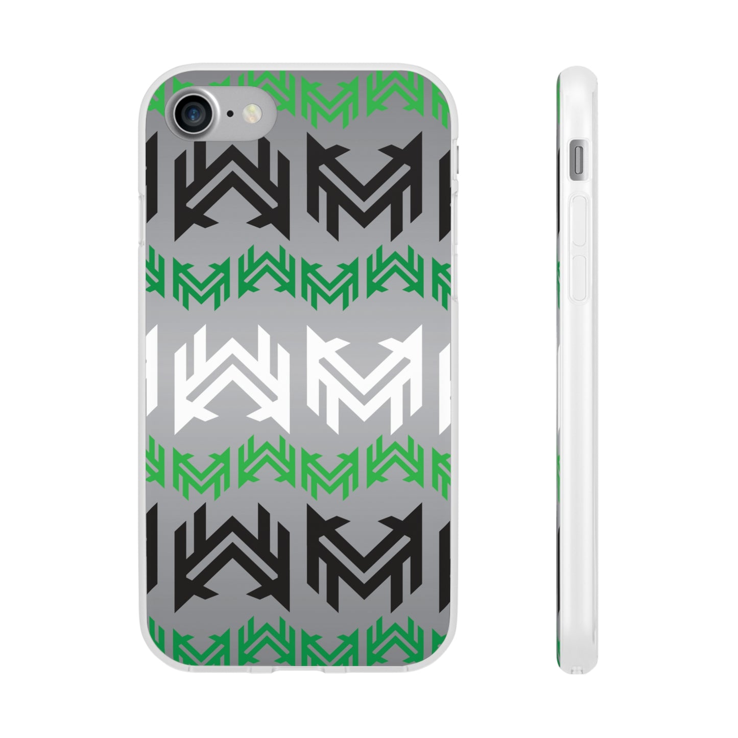 Mavrix Grey Pattern - Flexi Cases