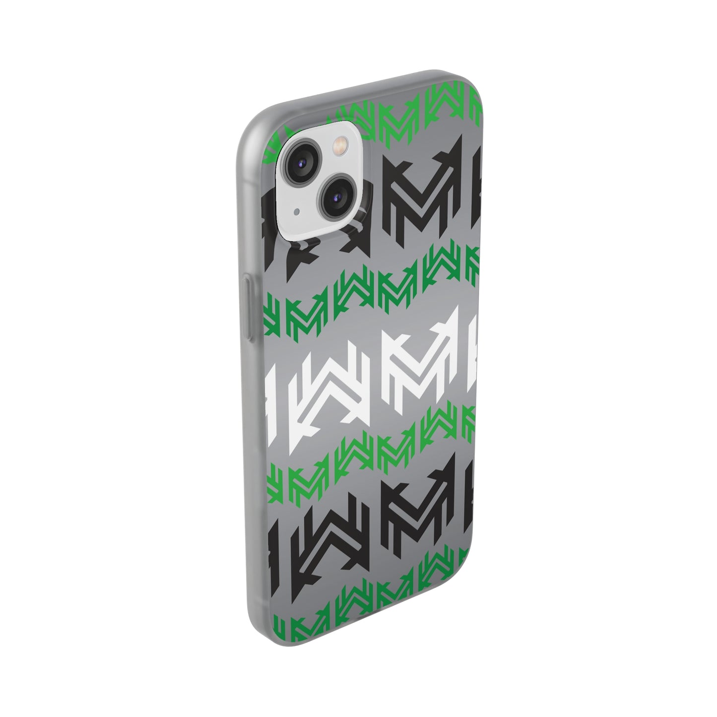 Mavrix Grey Pattern - Flexi Cases