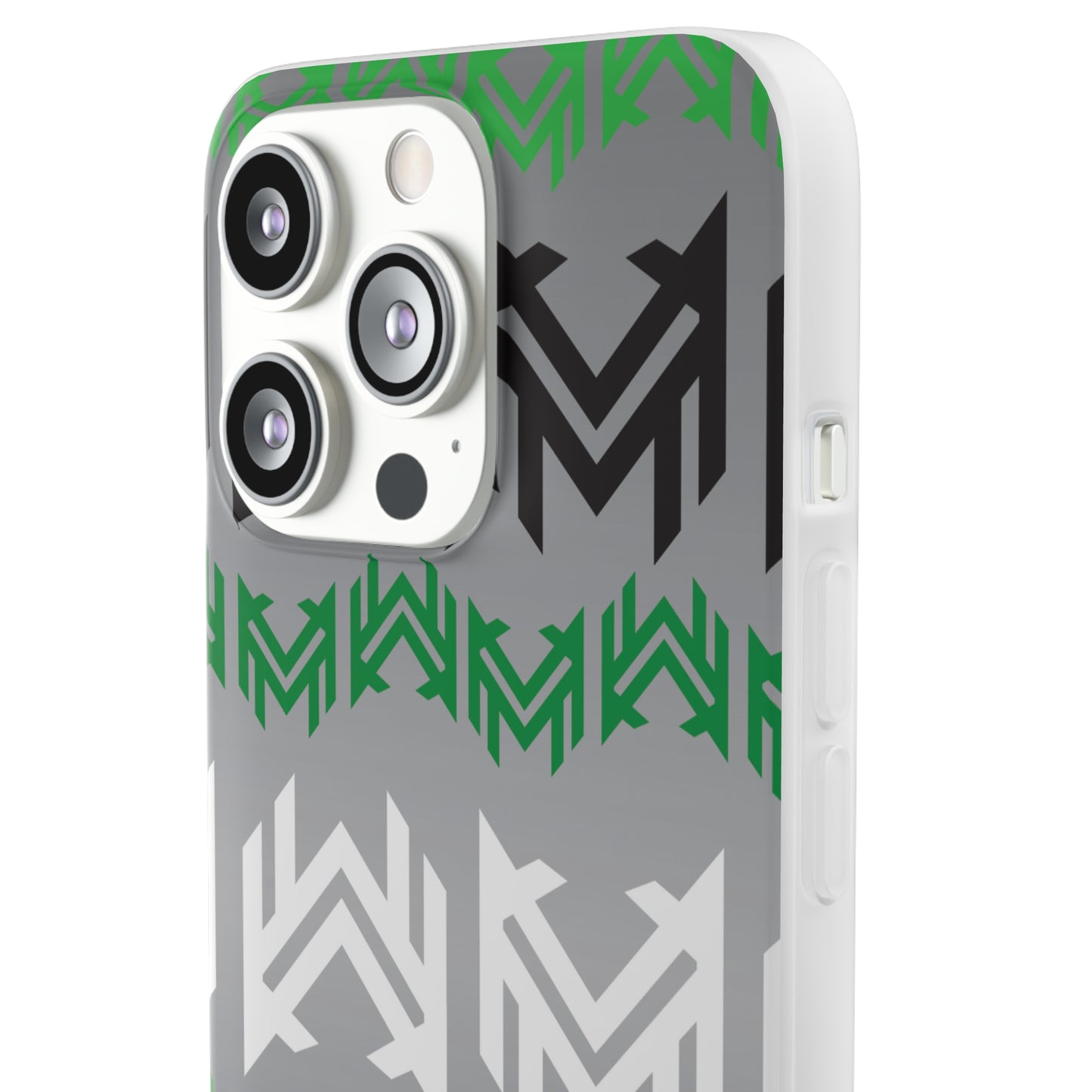 Mavrix Grey Pattern - Flexi Cases