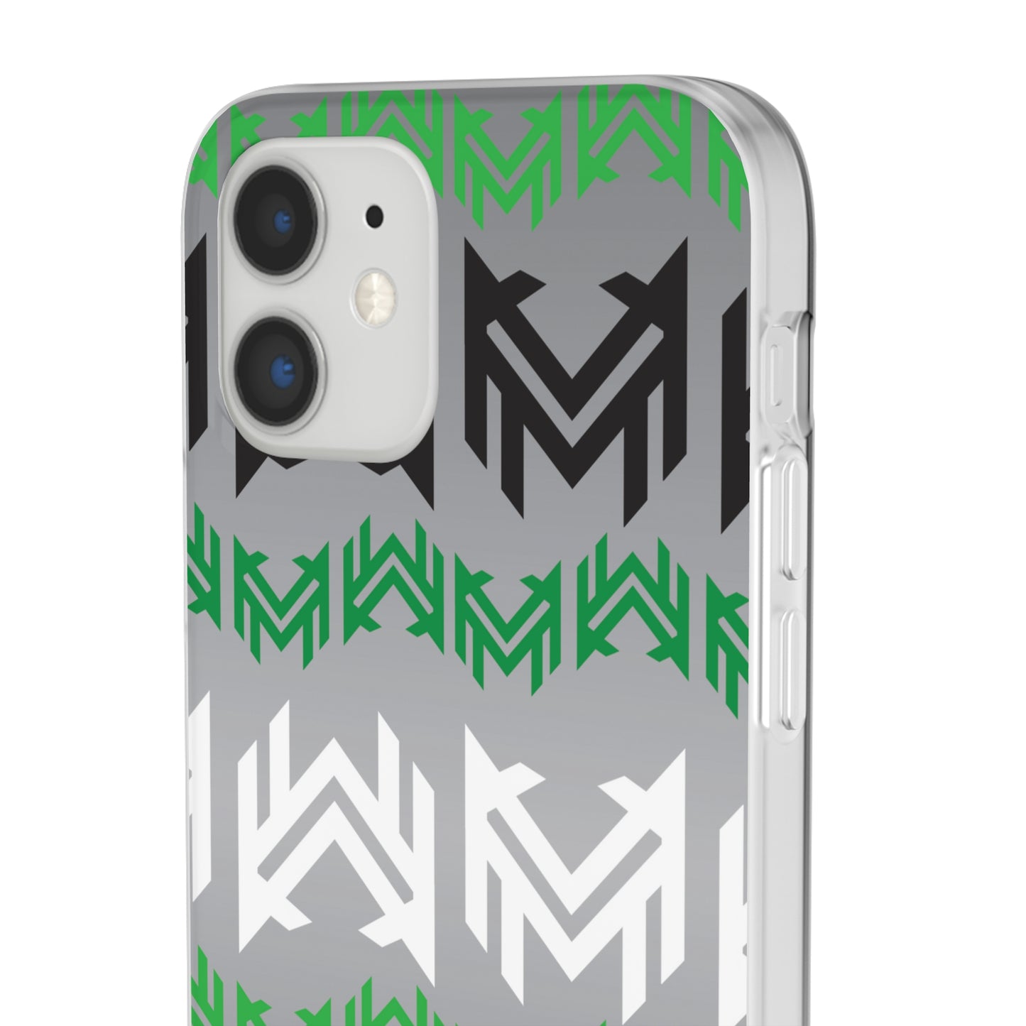 Mavrix Grey Pattern - Flexi Cases