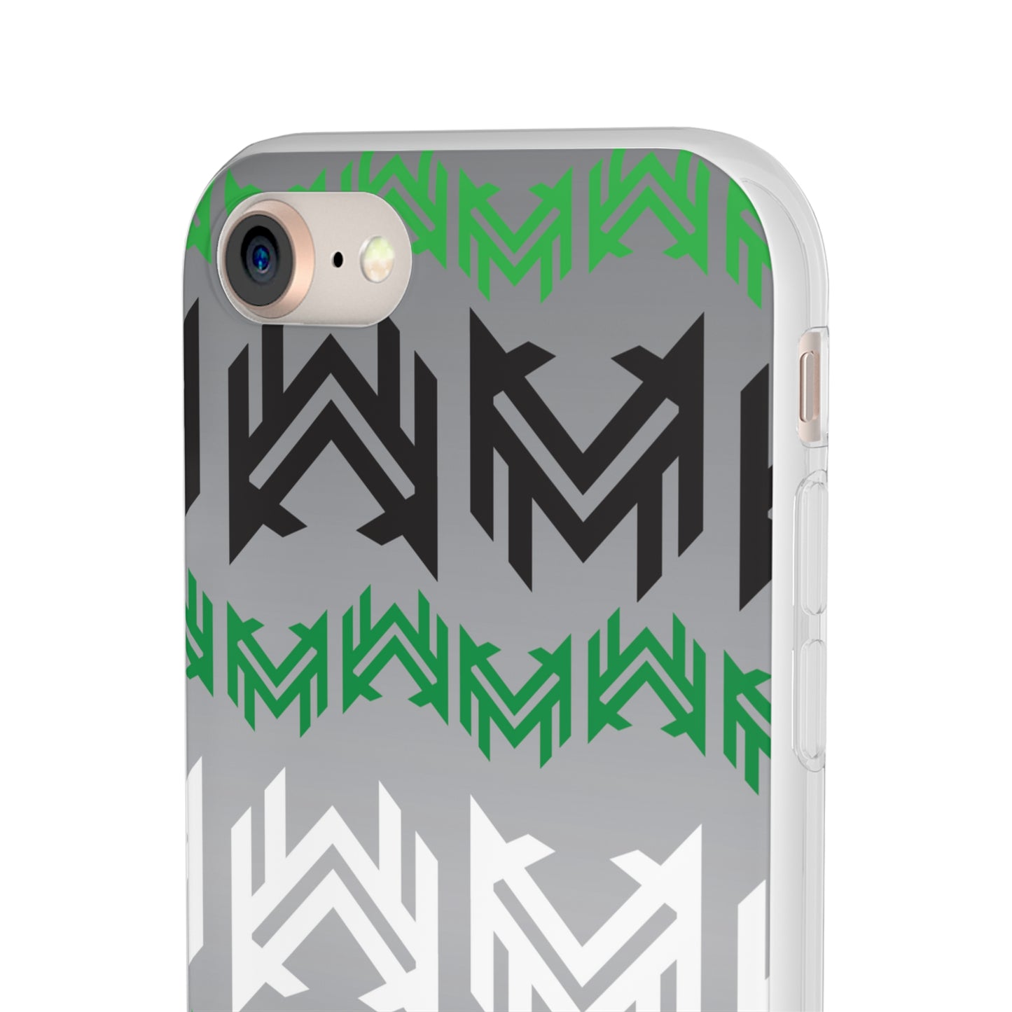 Mavrix Grey Pattern - Flexi Cases