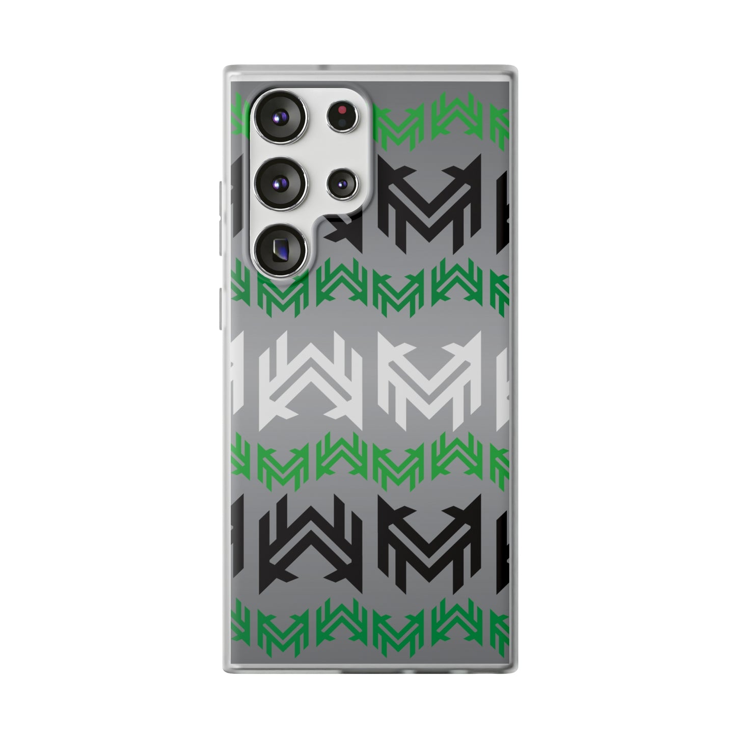 Mavrix Grey Pattern - Flexi Cases