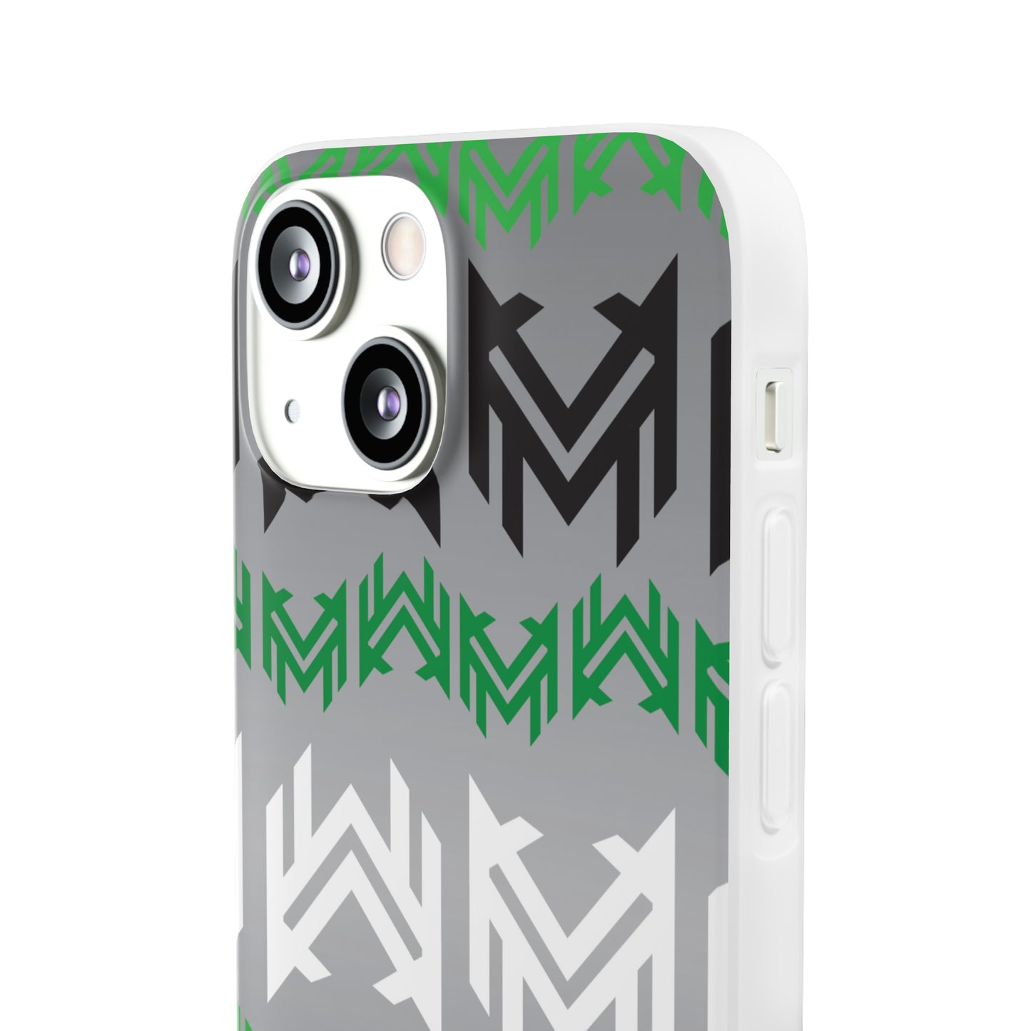 Mavrix Grey Pattern - Flexi Cases