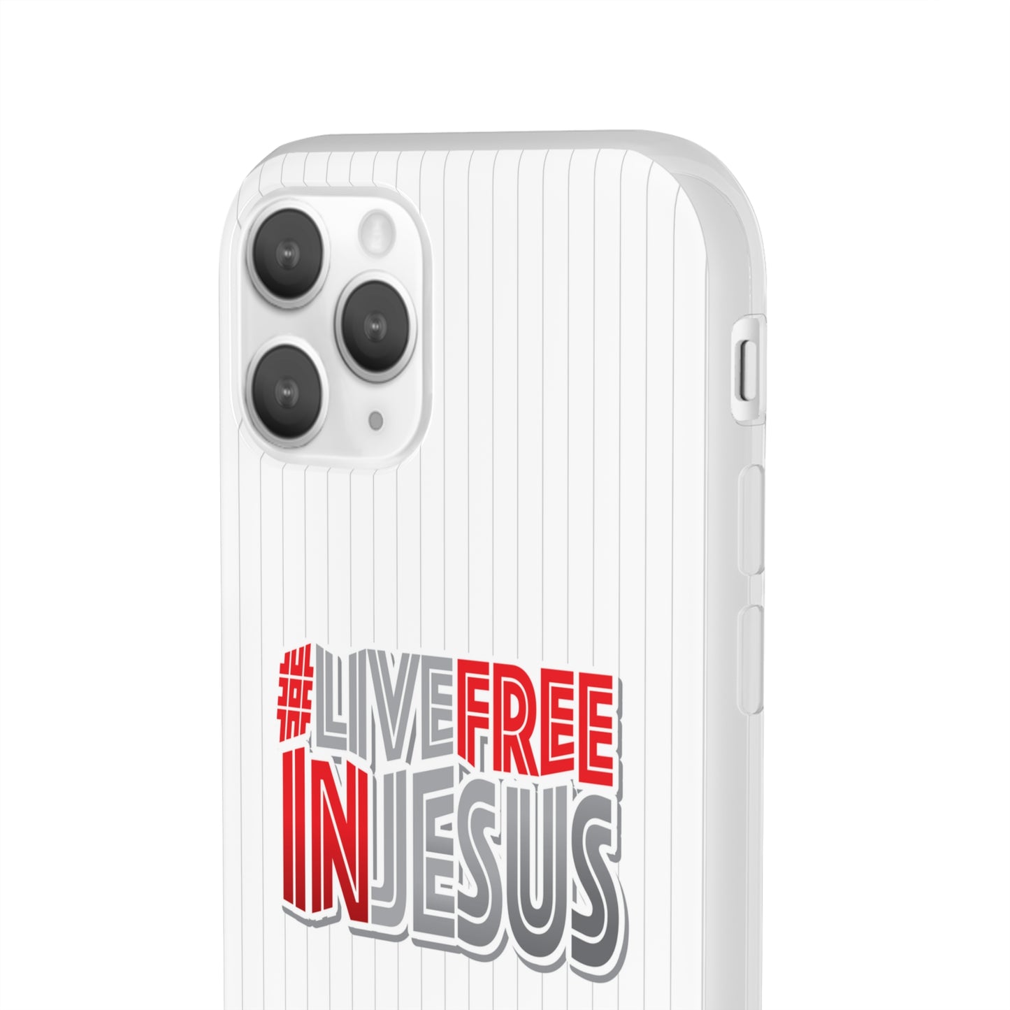 Mavrix #LIVEFREEINJESUS - Flexi Cases