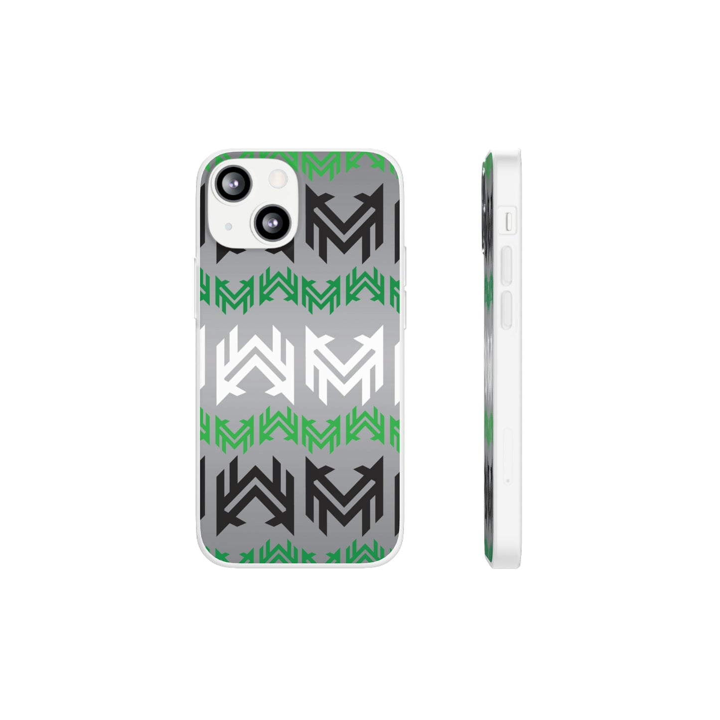 Mavrix Grey Pattern - Flexi Cases