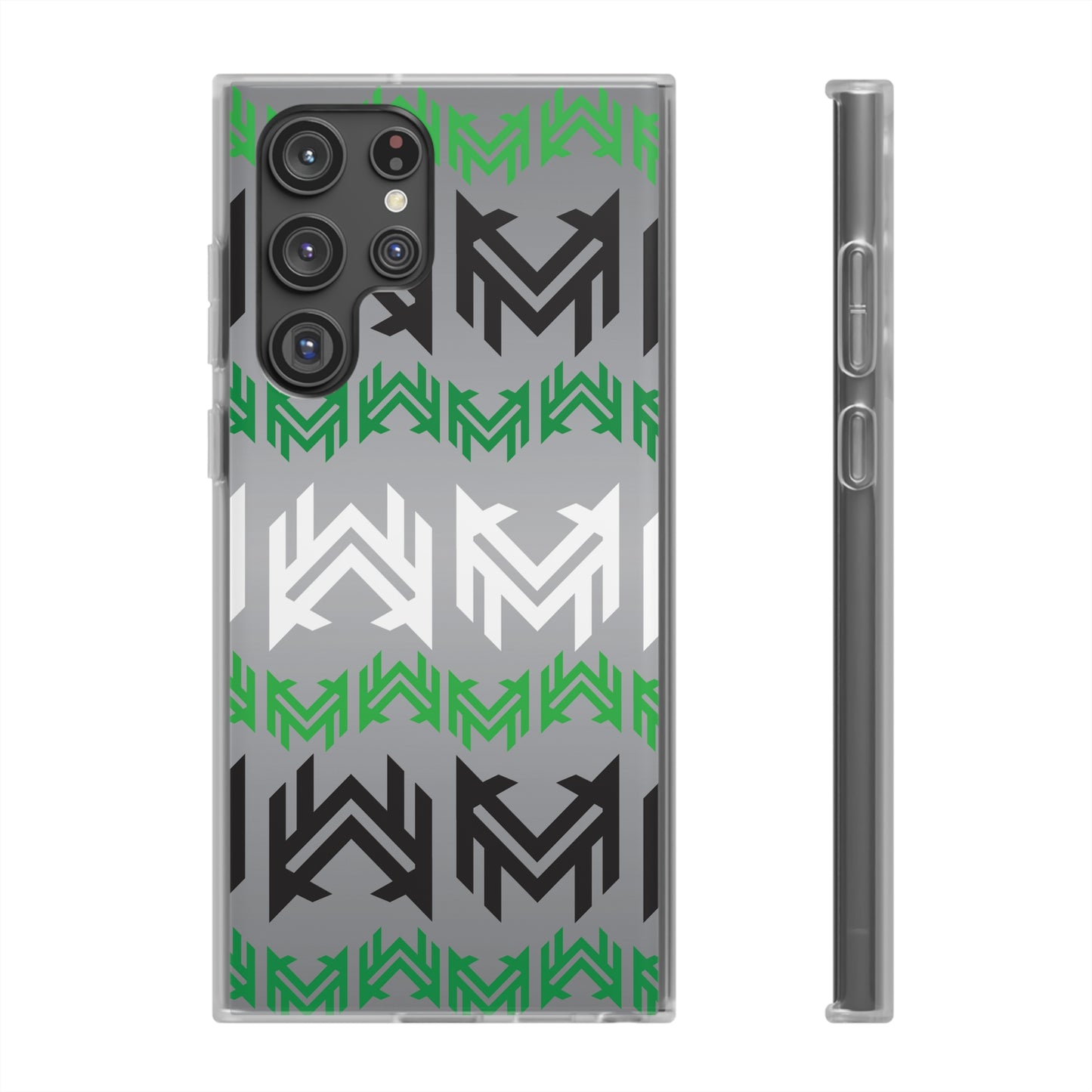 Mavrix Grey Pattern - Flexi Cases