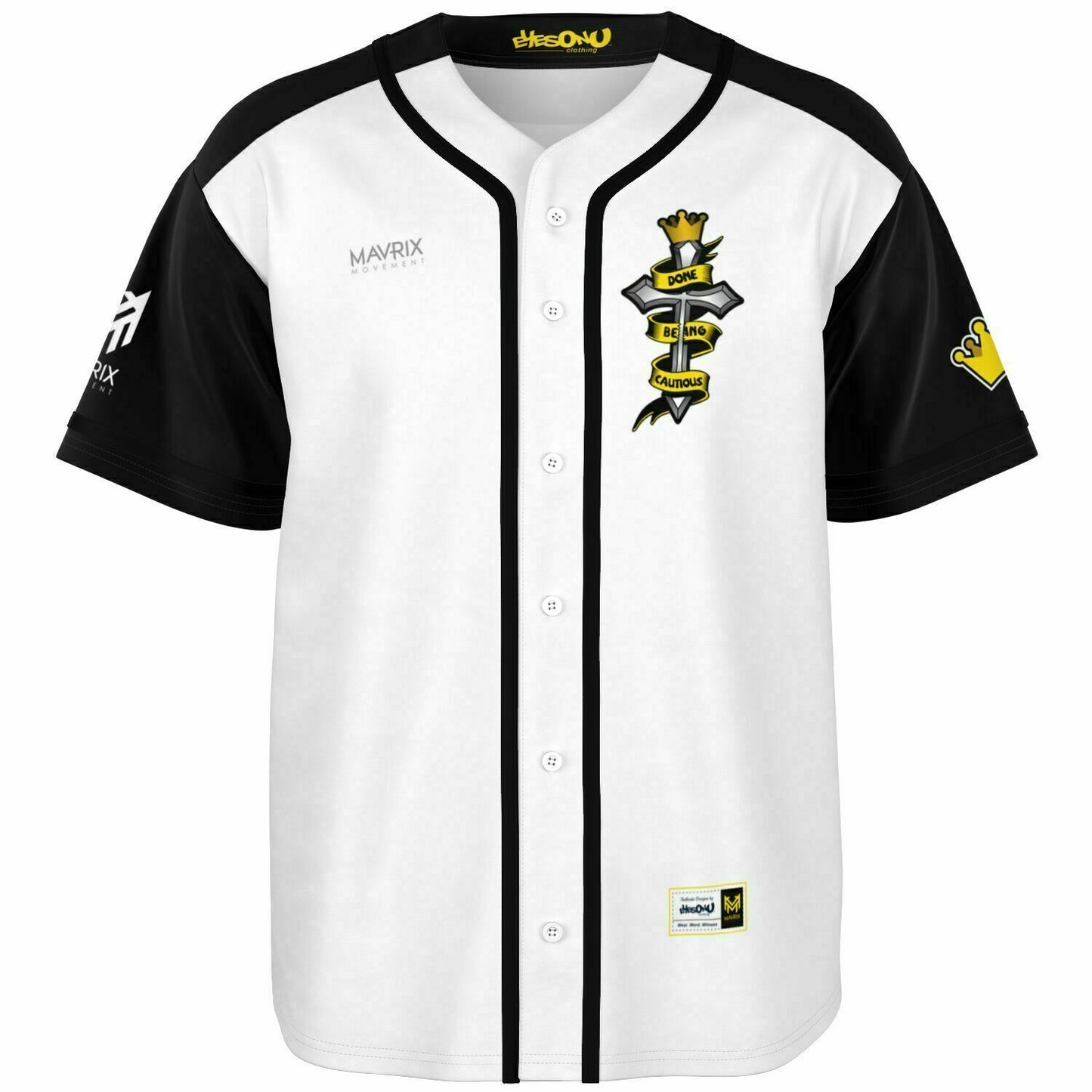 DBC Cross Baseball Jersey