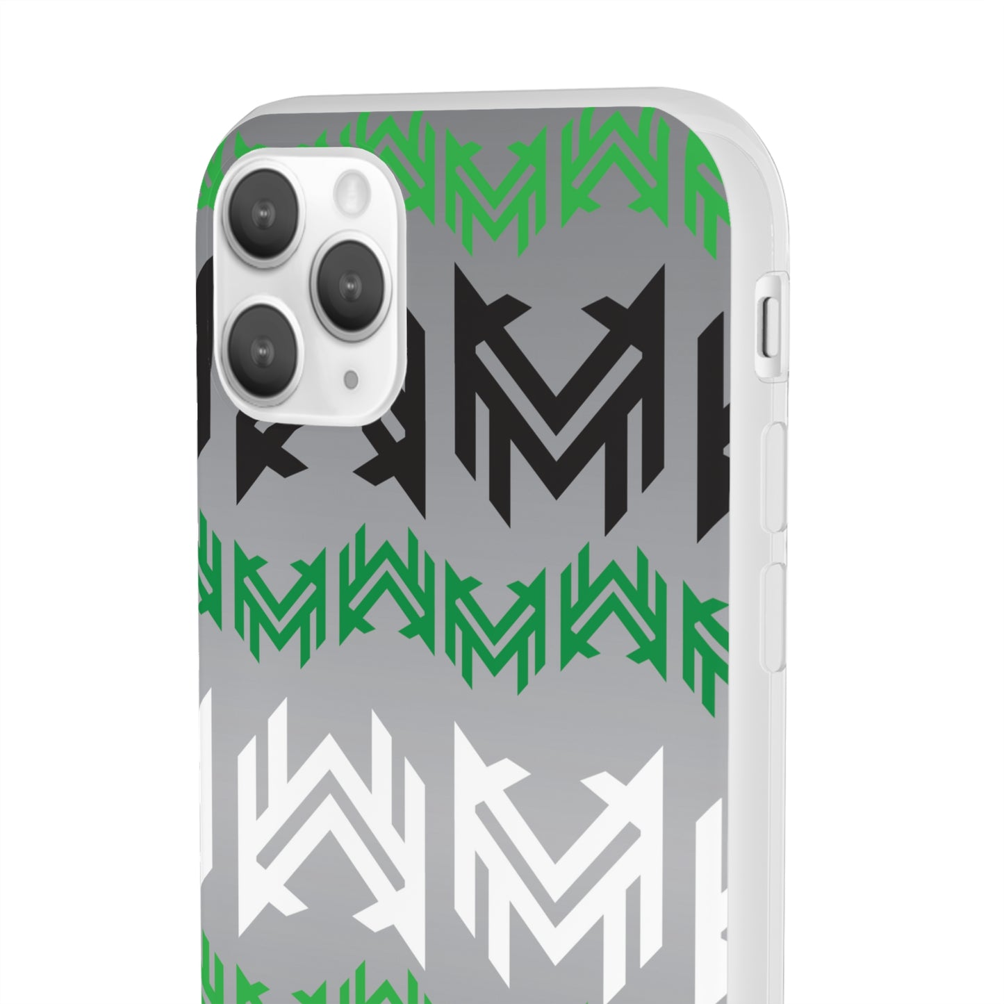 Mavrix Grey Pattern - Flexi Cases