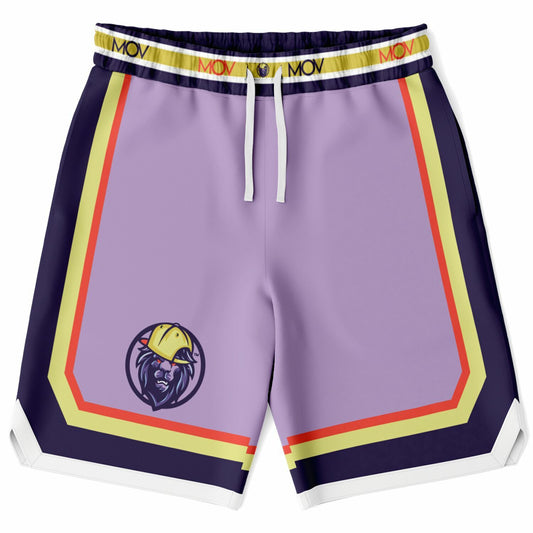 MOV Signature Purple Basketball Shorts