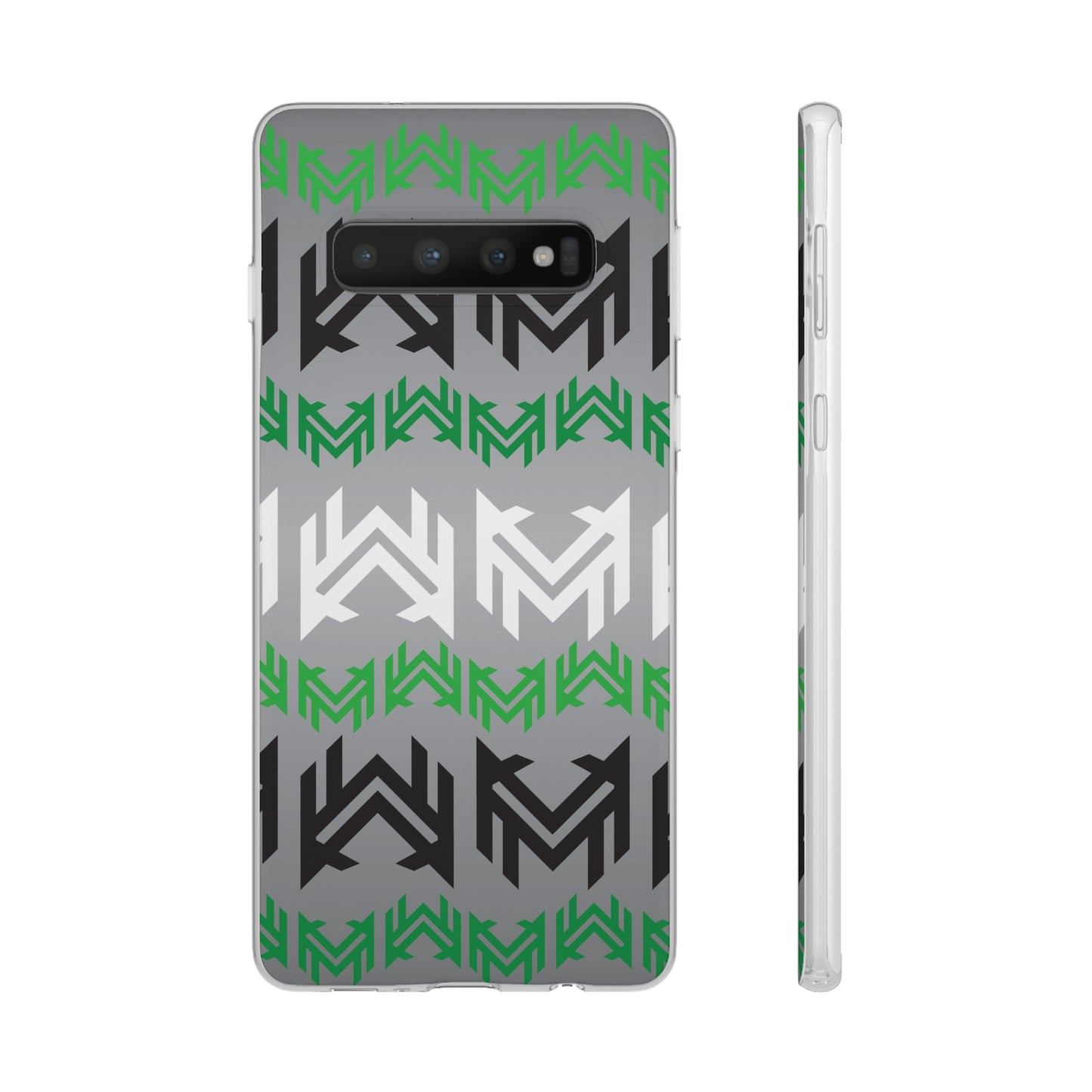 Mavrix Grey Pattern - Flexi Cases