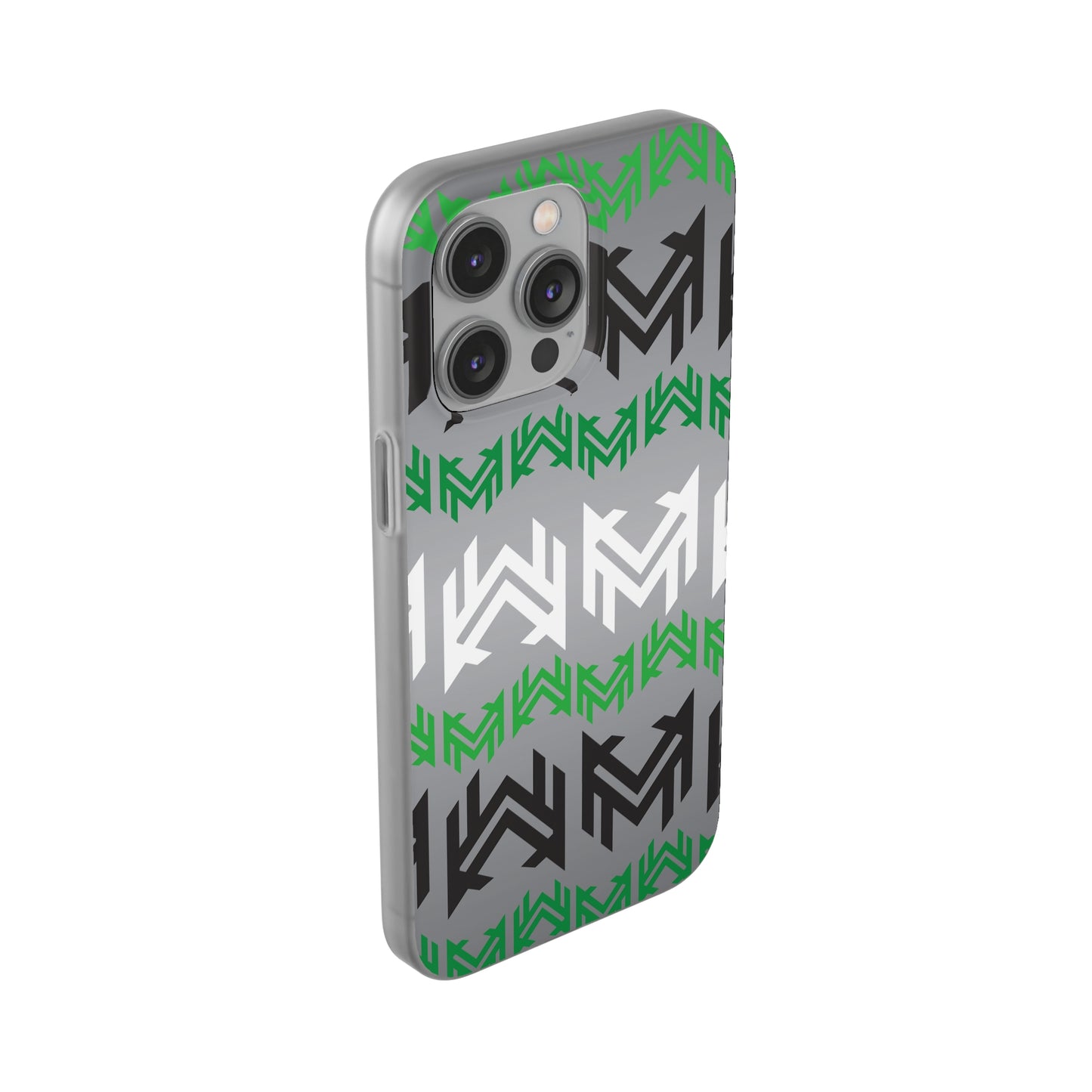 Mavrix Grey Pattern - Flexi Cases