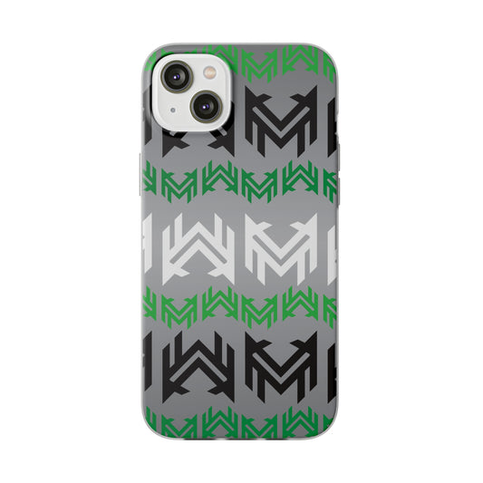 Mavrix Grey Pattern - Flexi Cases