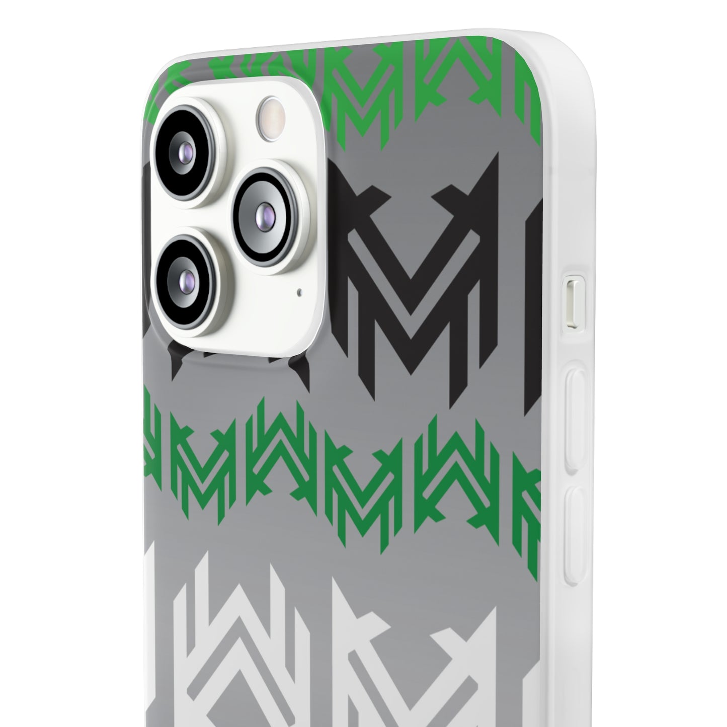 Mavrix Grey Pattern - Flexi Cases