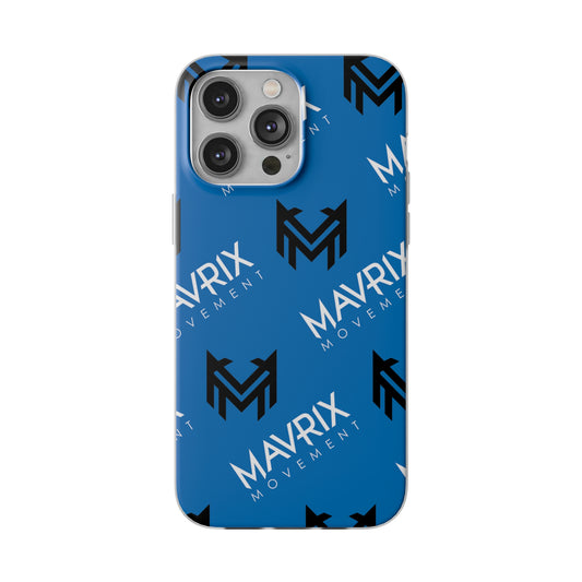 Mavrix Blue Pattern - Flexi Cases