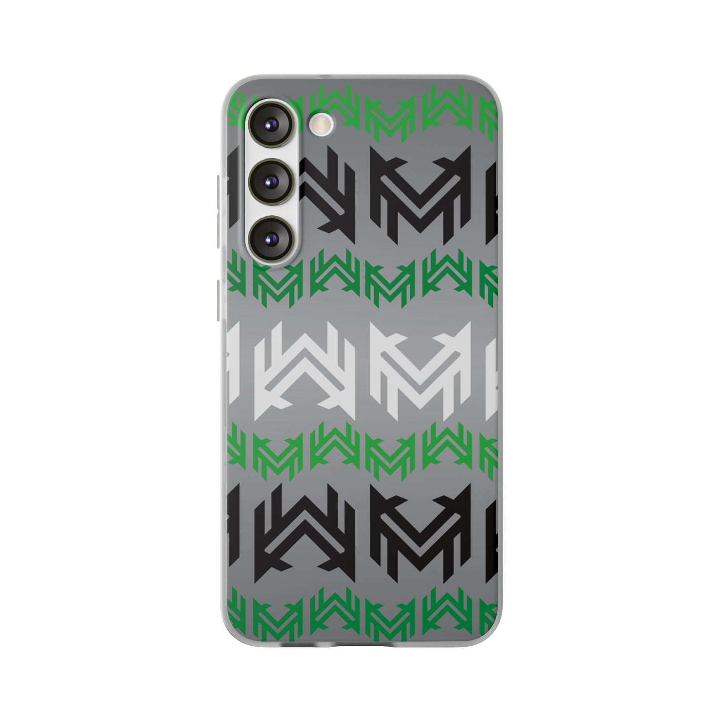 Mavrix Grey Pattern - Flexi Cases