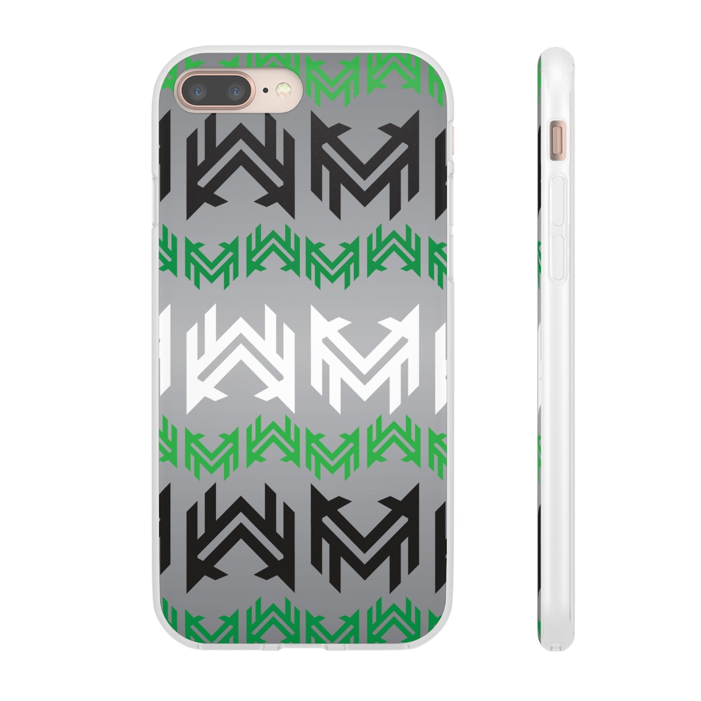 Mavrix Grey Pattern - Flexi Cases