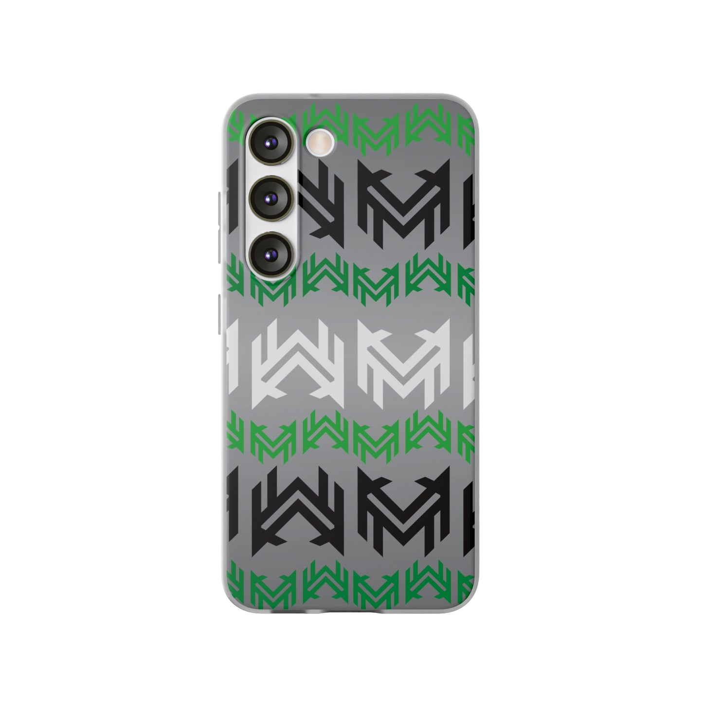 Mavrix Grey Pattern - Flexi Cases