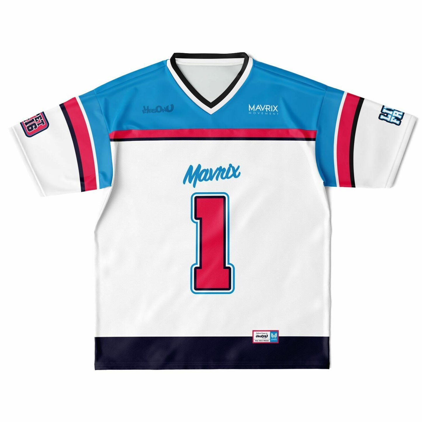 Mavrix Script Football Jersey