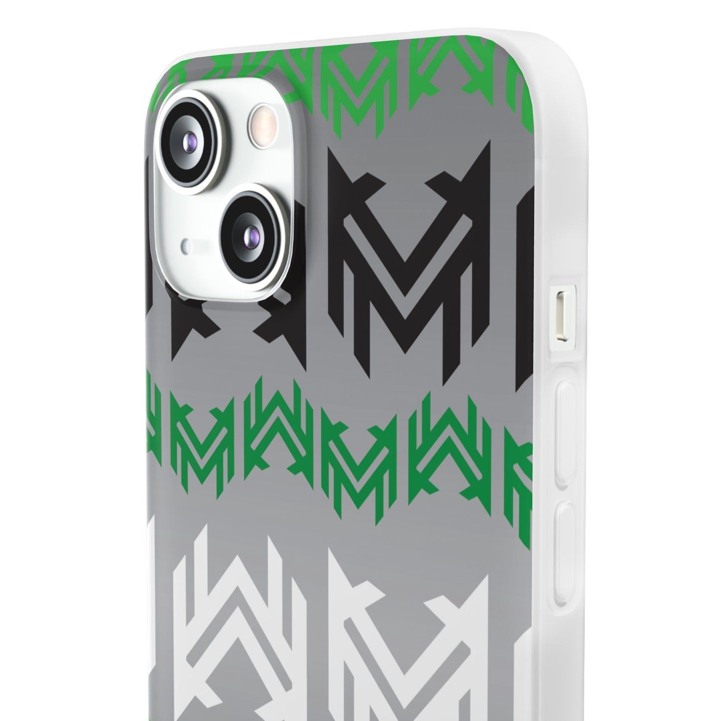 Mavrix Grey Pattern - Flexi Cases