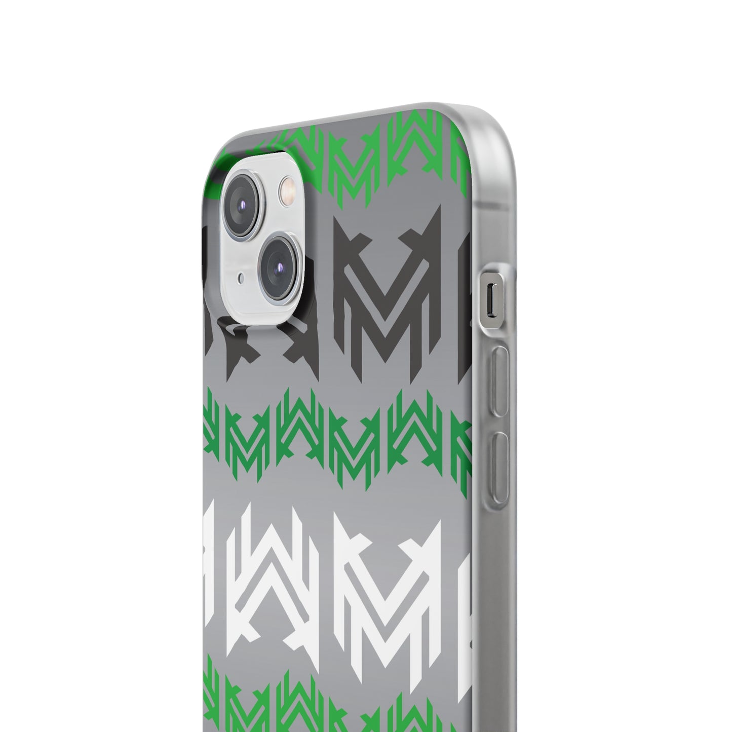 Mavrix Grey Pattern - Flexi Cases