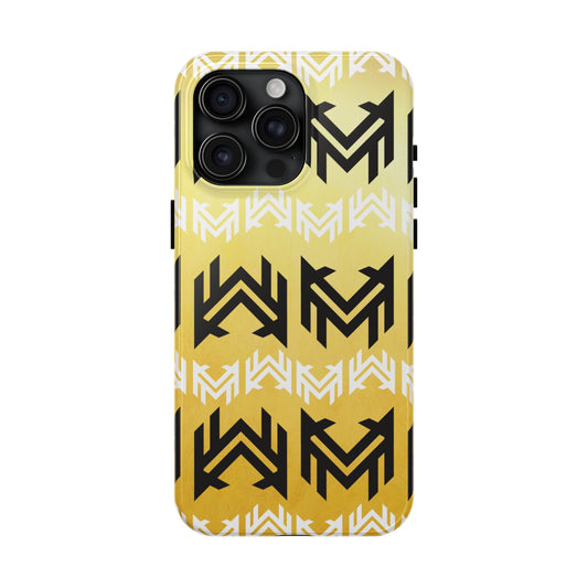 Mavrix Gold Pattern - Case Mate Tough Phone Cases
