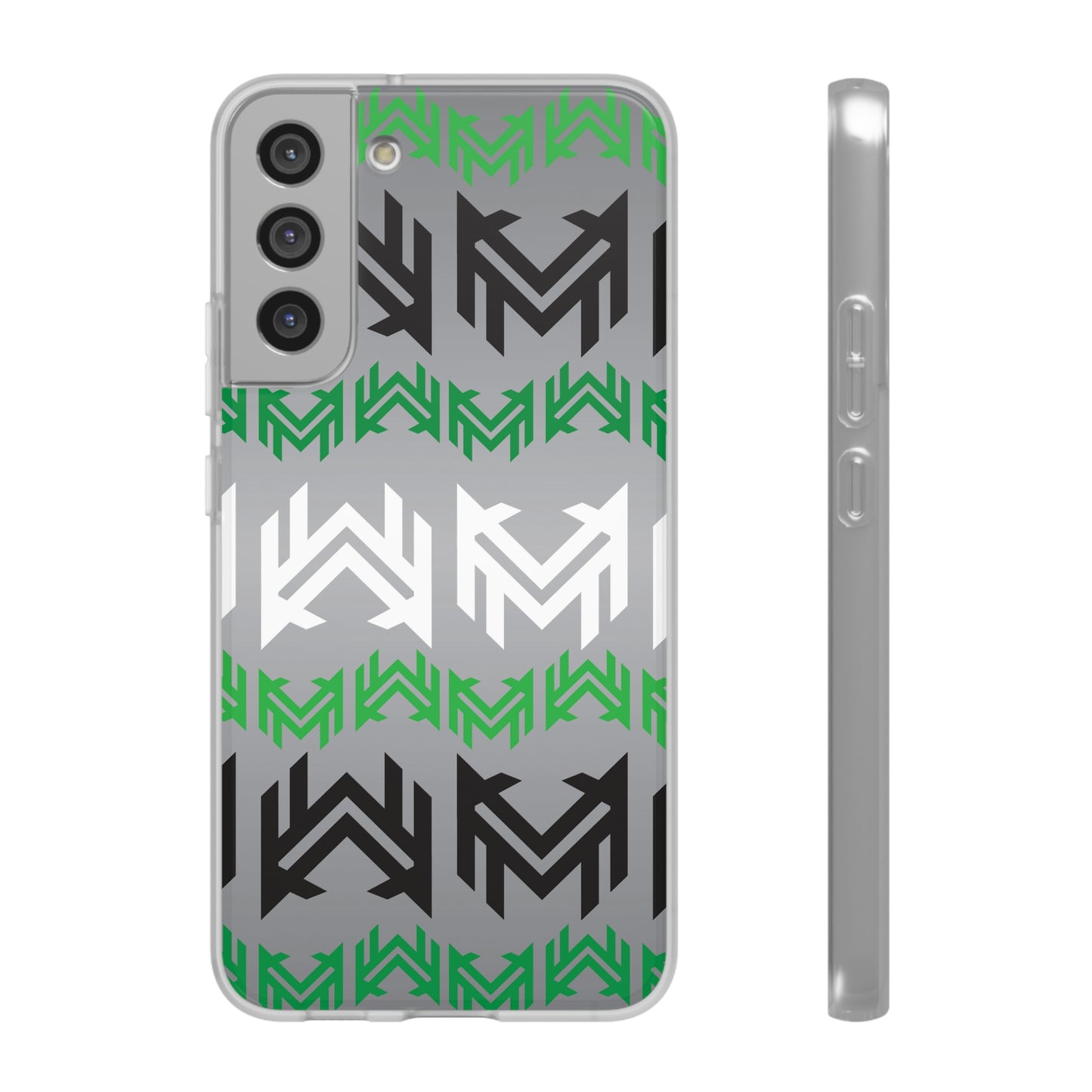 Mavrix Grey Pattern - Flexi Cases