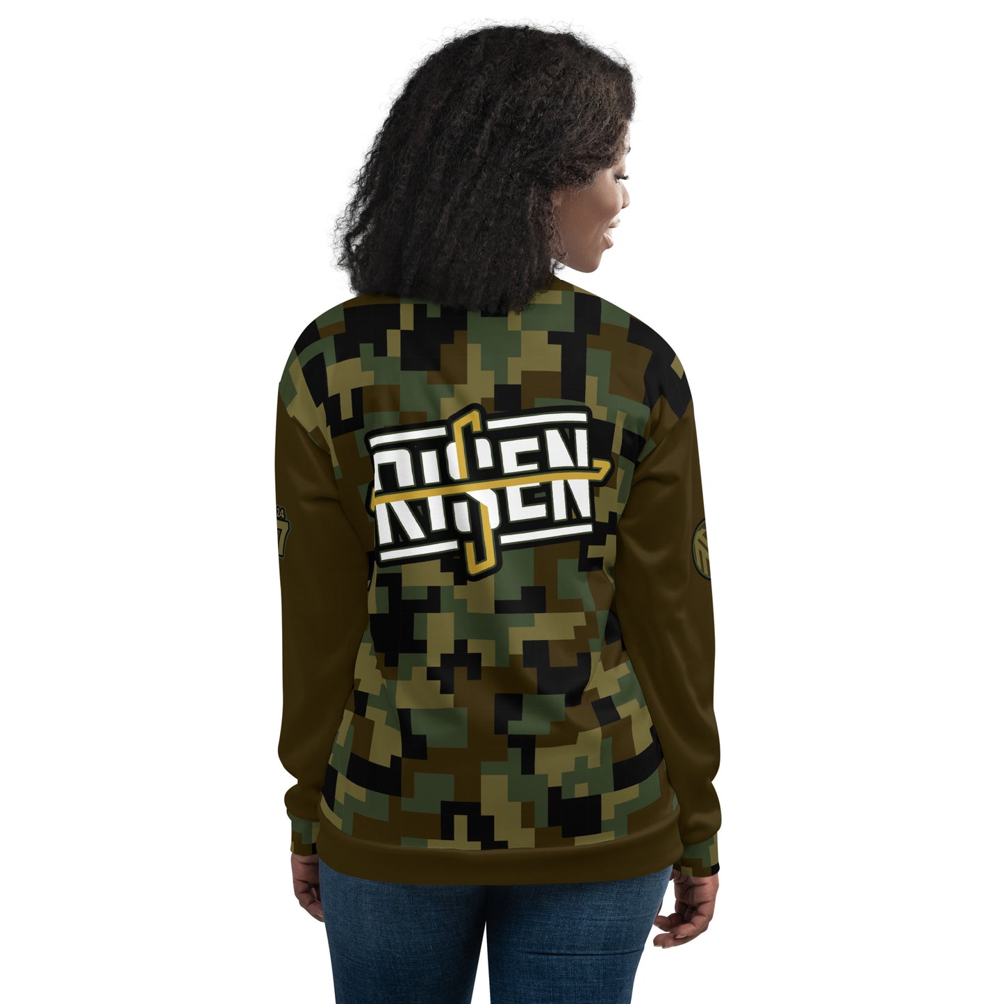 Risen Camo Bomber Jacket