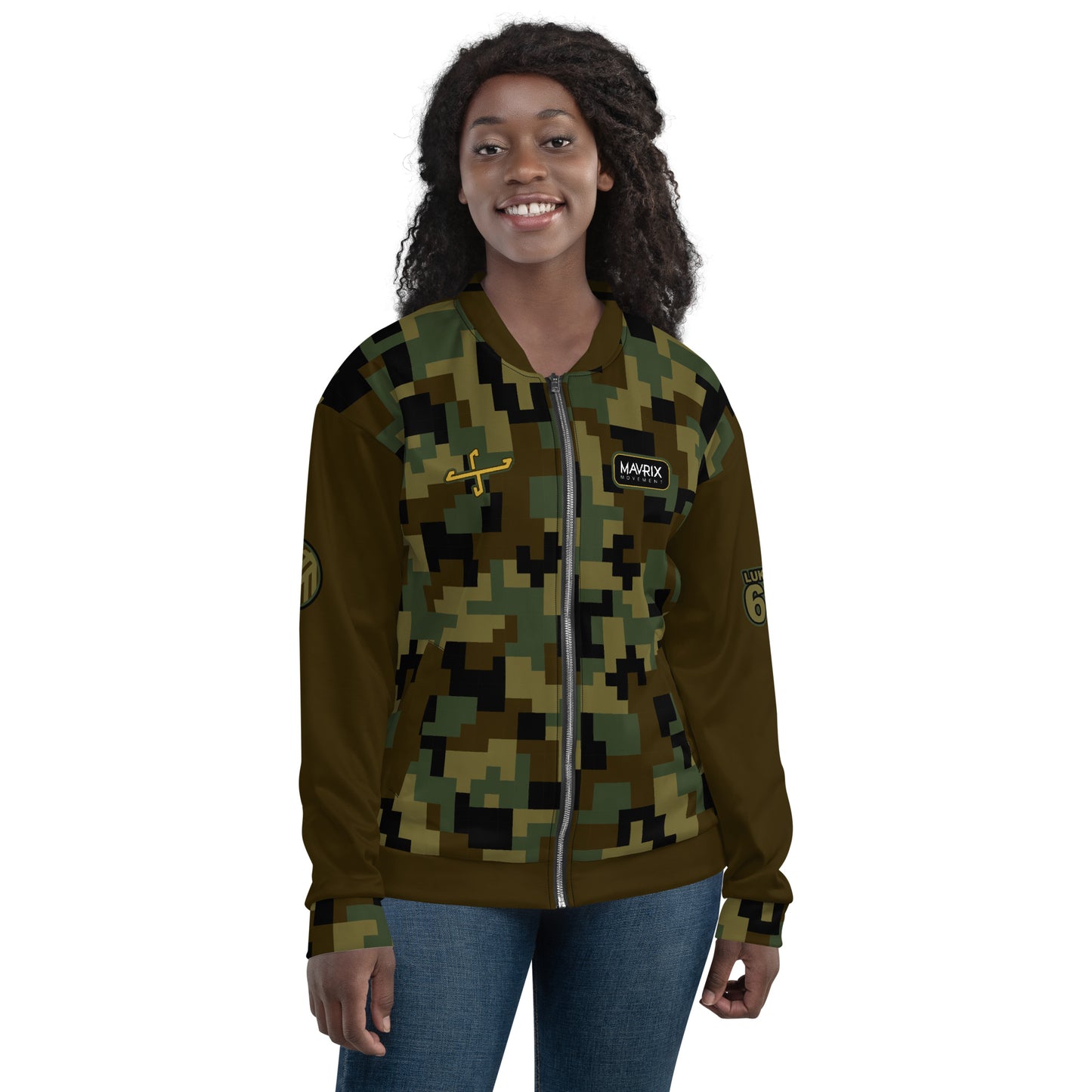 Risen Camo Bomber Jacket