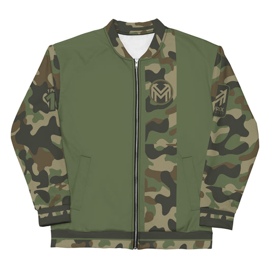 Mavrix Army Fatigue Bomber Jacket