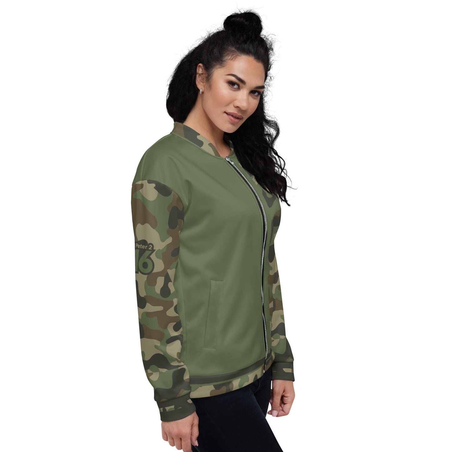 Mavrix Army Fatigue Bomber Jacket