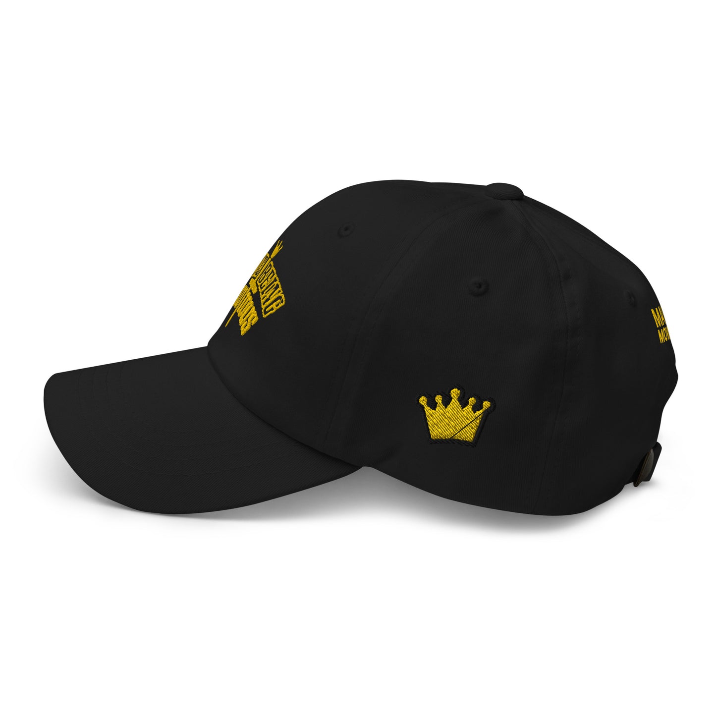 Done Being Cautious Yellow Dad Hat (2 colors)