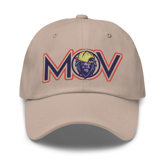 MOV Letters Purple Dad hat (4 colors)