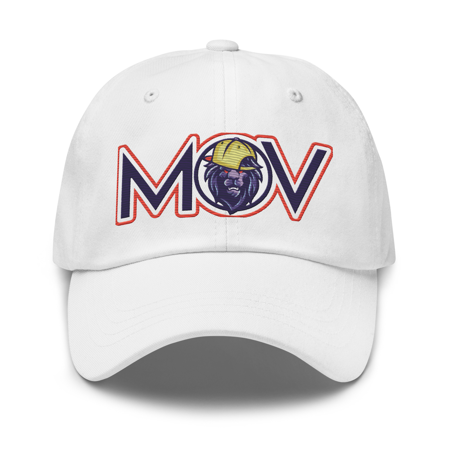 MOV Letters Purple Dad hat (4 colors)