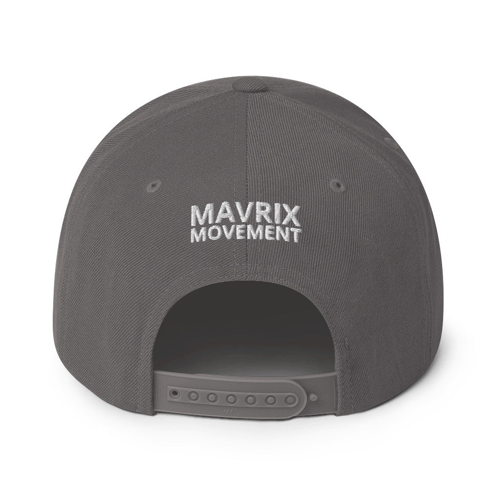 Mavrix White Logo Snapback (5 colors)