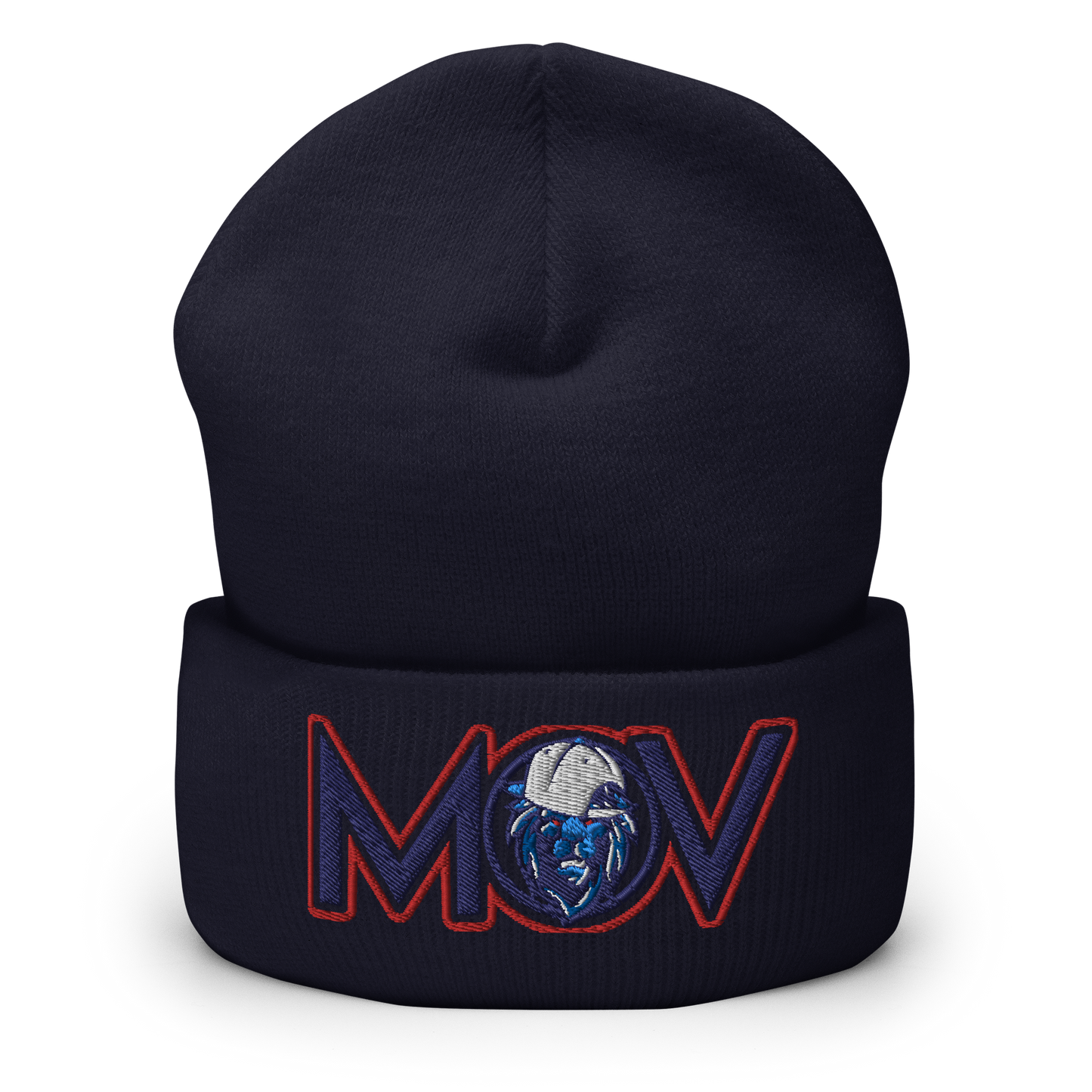MOV Letters Cuffed Beanie (5 colors)