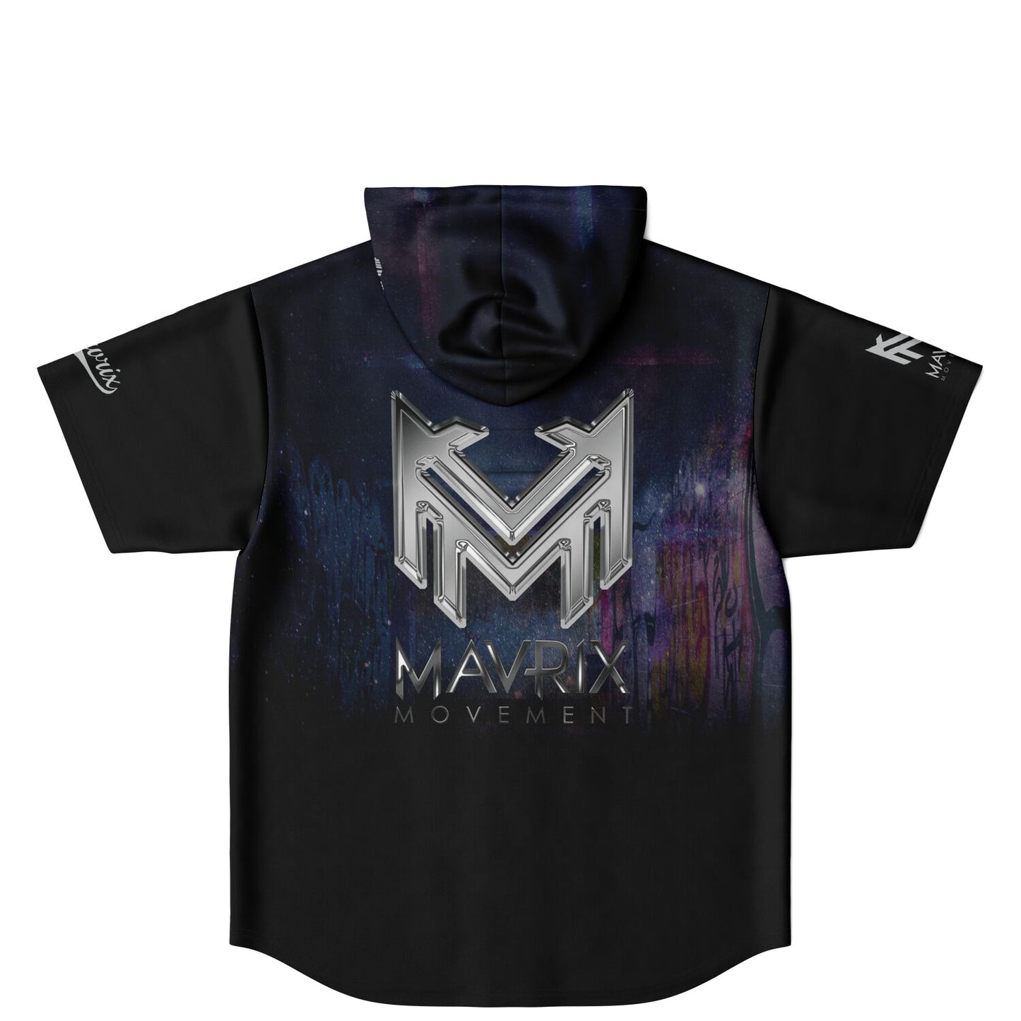 Official The MVMNT Concert '24 Hooded Baseball Jersey