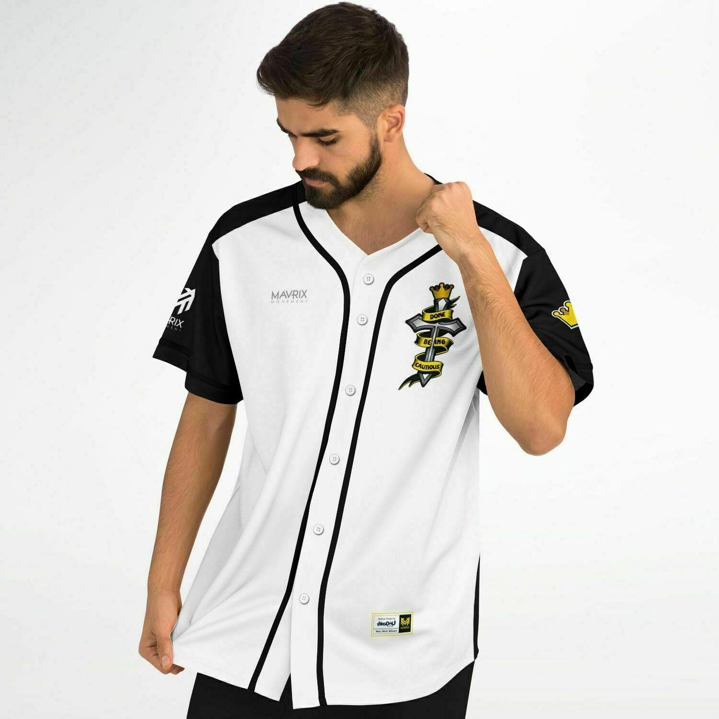 DBC Cross Baseball Jersey