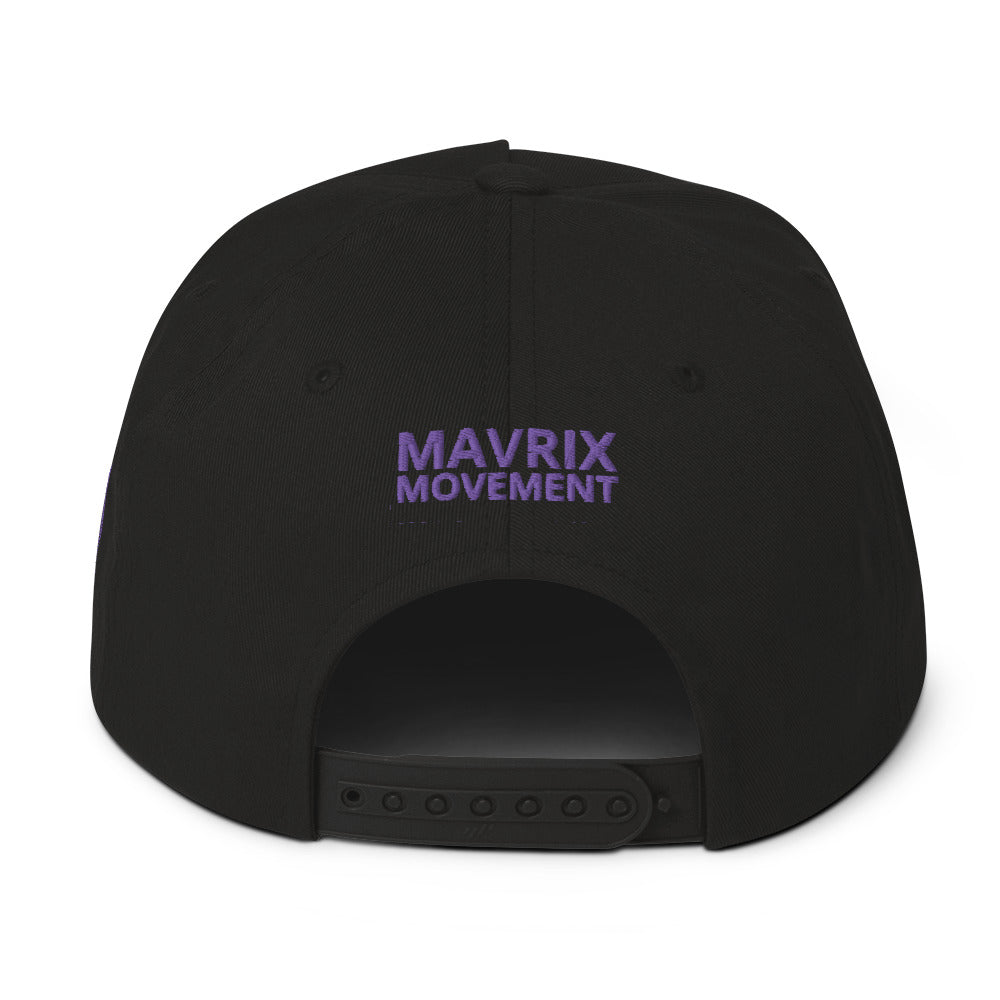 Mavrix Jersey Print (purple) Snapback (3 colors)