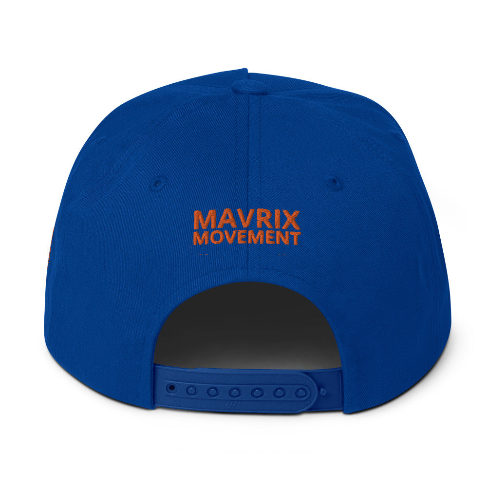 Mavrix Jersey Print (blue/orange) Snapback (3 colors)