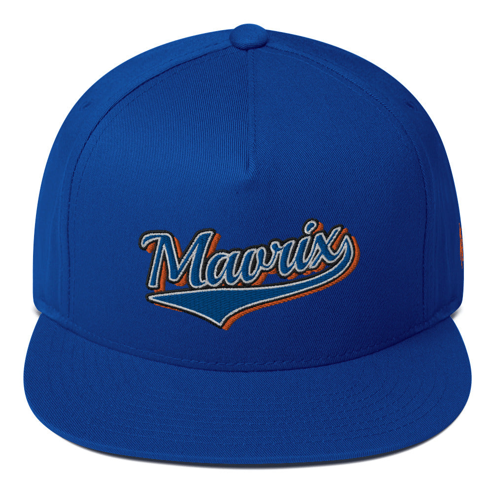 Mavrix Jersey Print (blue/orange) Snapback (3 colors)