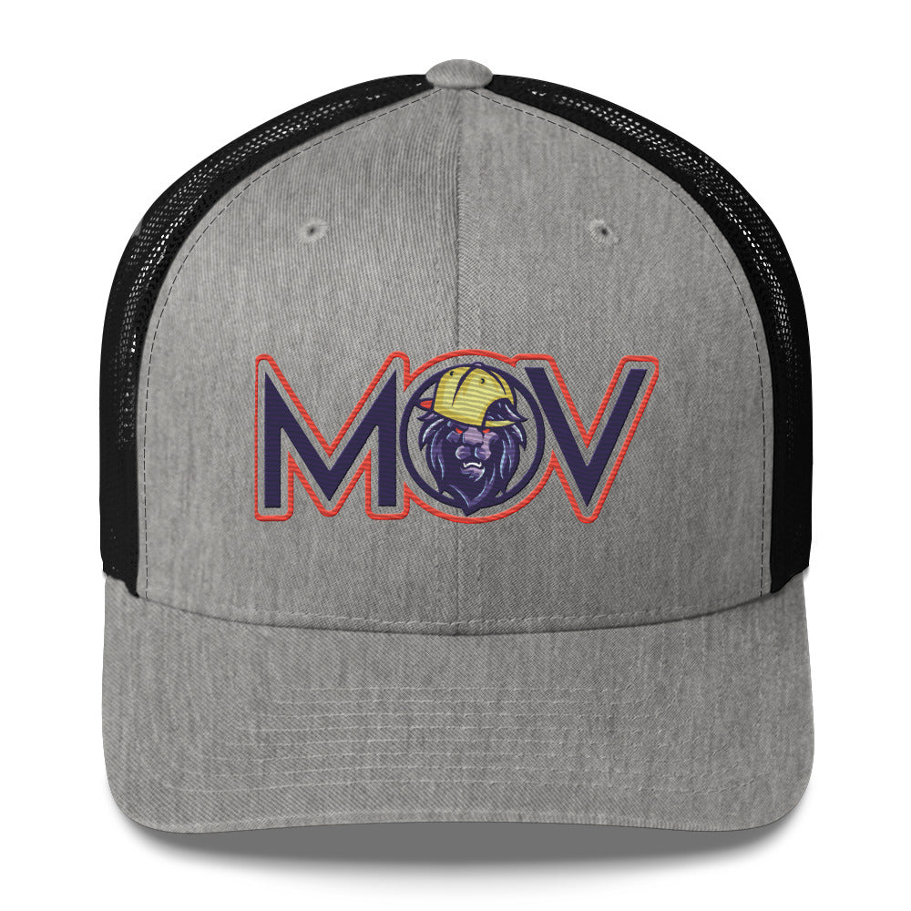 MOV Letters Purple Trucker Cap (3 colors)