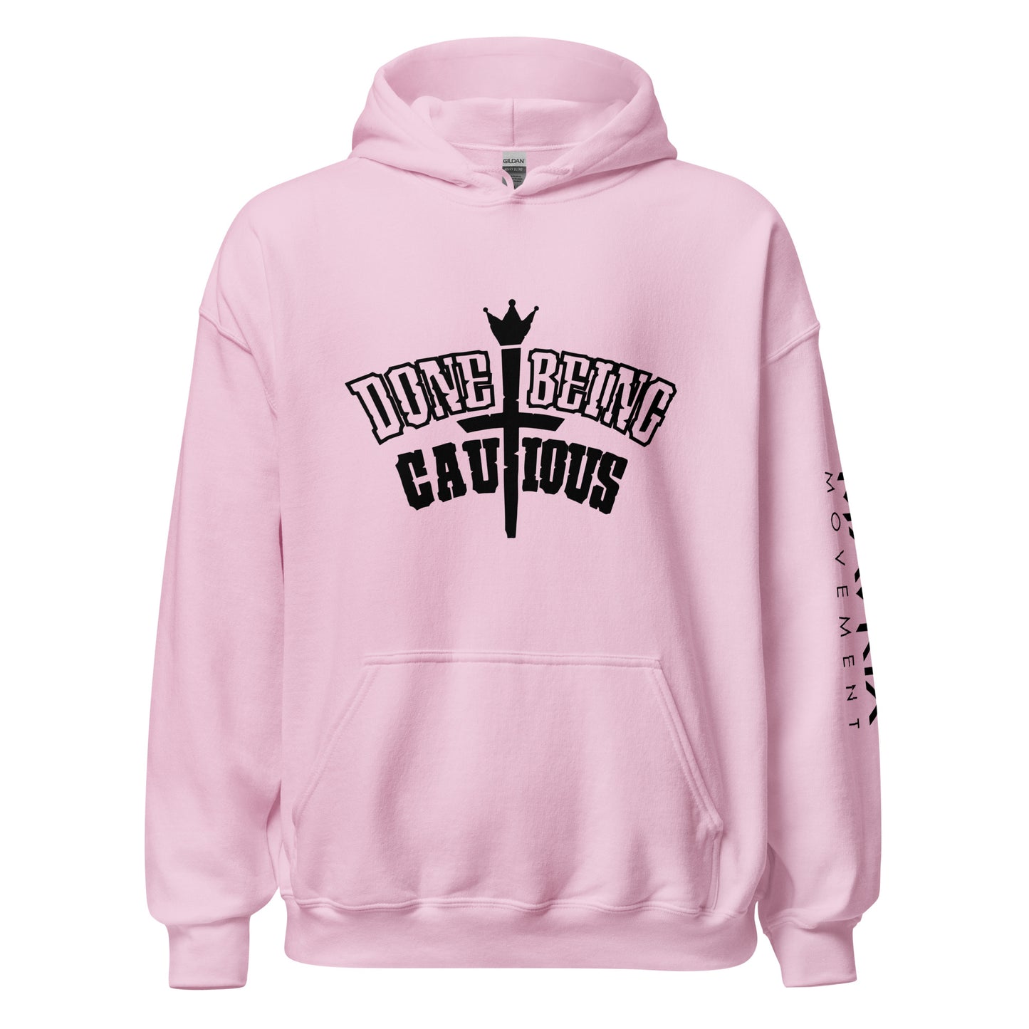 Done Being Cautious Signature Monotone Hoodie (7 colors)