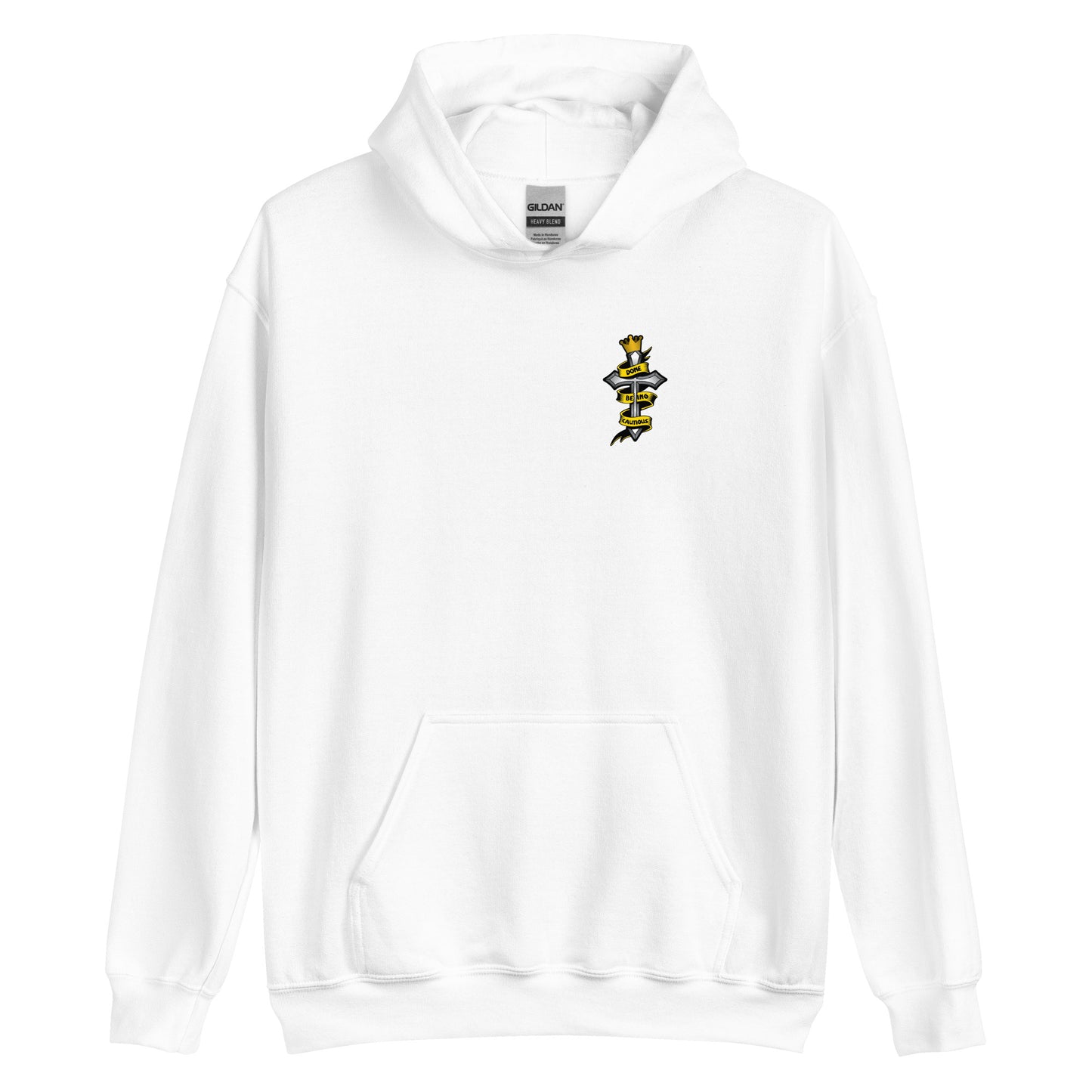 Done  Being Cautious - Cross Hoodie (7 colors)