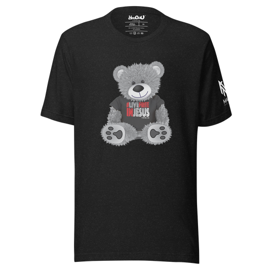 Live Free in Jesus Bear T-Shirt (4 colors)