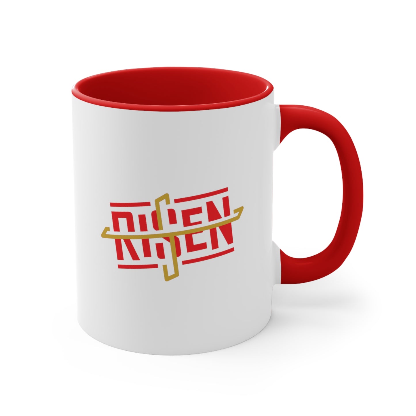 Risen Red - Accent Coffee Mug, 11oz