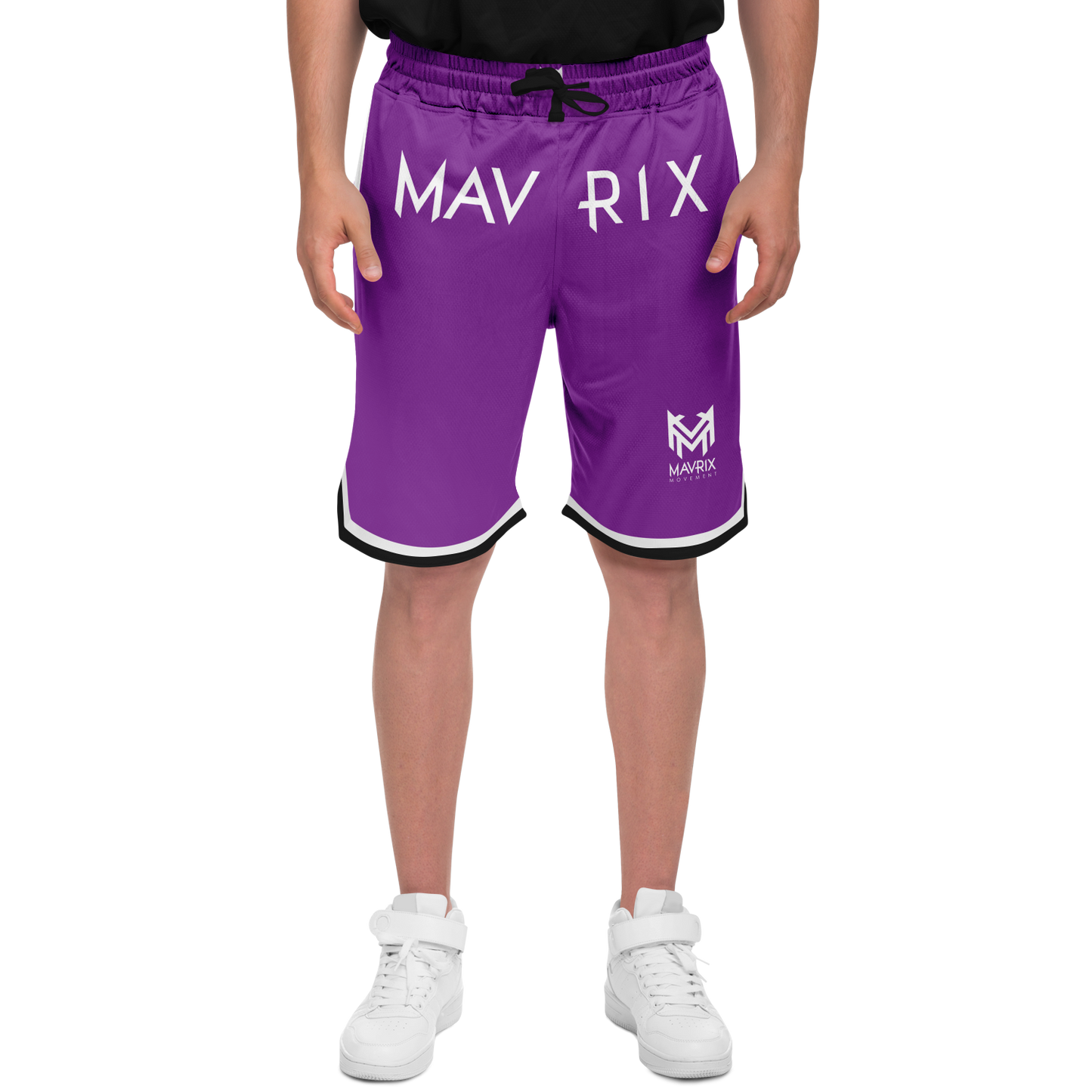 Mavrix Team Purple - Basketball Shorts